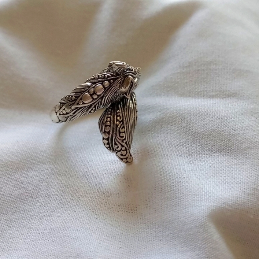 Sterling Silver "Tender Life" Horse Bypass Ring NWT - Picture 4 of 7